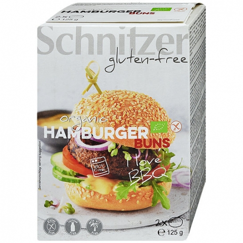 Schnitzer Gluten Free Organic Hamburger Buns 