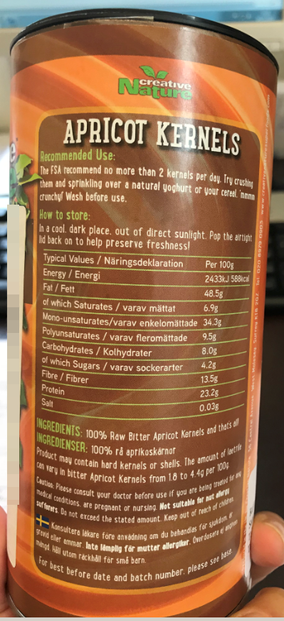 Creative Nature Apricot Kernels