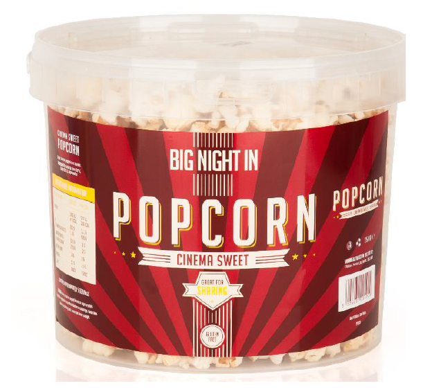 Iceland Big Night in Popcorn Cinema Sweet