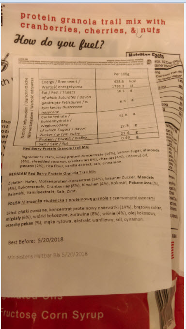 Granola - back