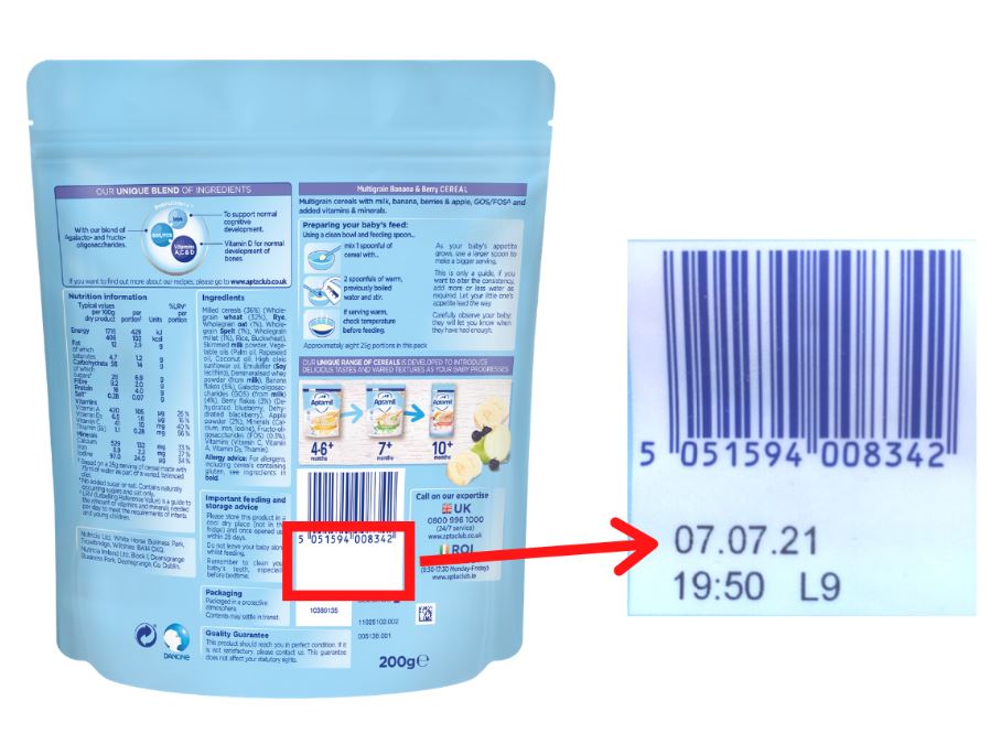 Aptamil Highlighted info