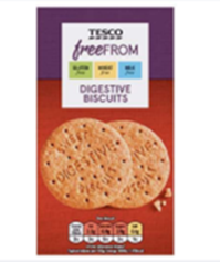 Tesco Free From Digestive Biscuits