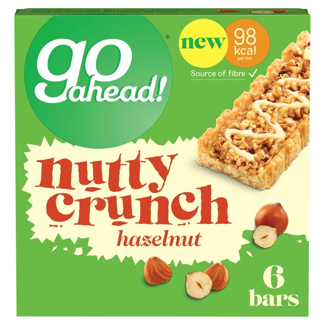 Go Ahead Nutty Crunch Hazelnut Bars