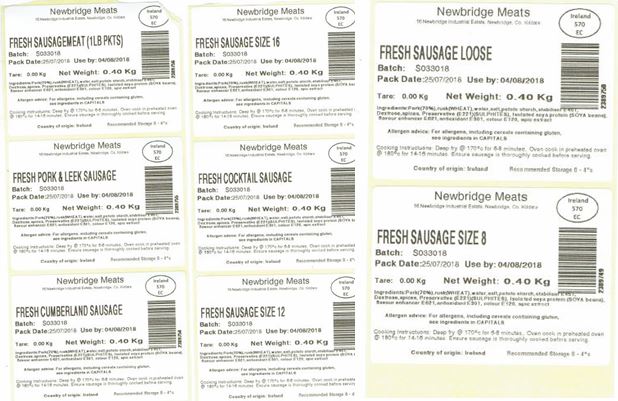 Newbridge Meats Labels