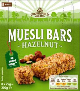 Lidl muesli bar