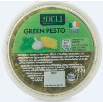 Aldi The Deli Green Pesto