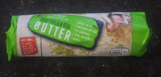 Tesco flavoured butter