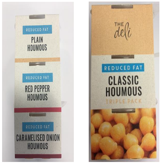 Aldi branded products.