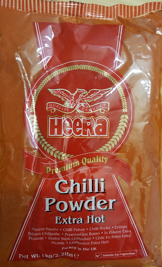 Heera Chilli Powder Front of Pack