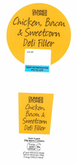 Dunnes Stores Deli Filler