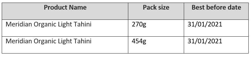Meridian Light Tahini update 3