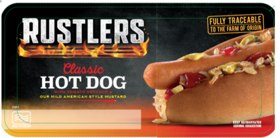Rustlers Classic Hot Dog