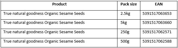 True natural goodness products
