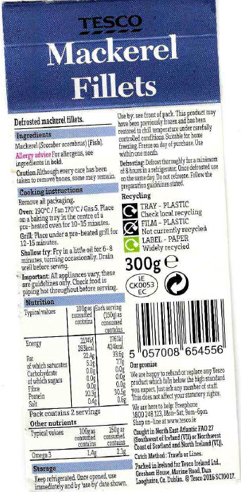 Tesco Mackerel Fillets2
