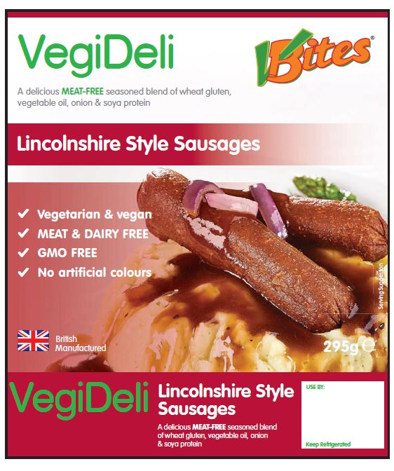 VBites VegiDeli Vegan Sausages