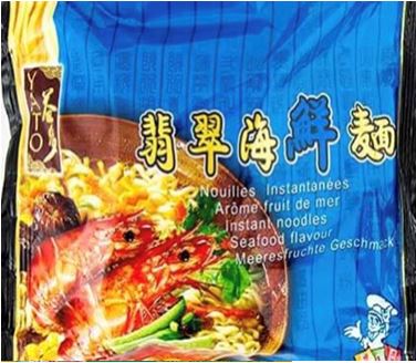Seafood flavour noodles