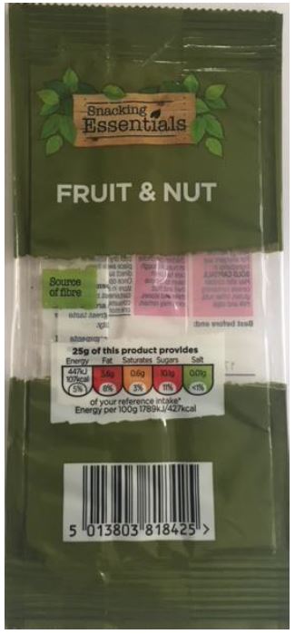 Snacking Essentials Fruit and Nut