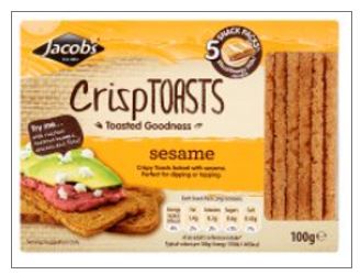 CrispTOASTS Sesame