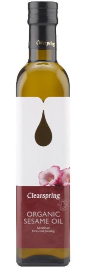 Clearspring Organic Toasted Sesame Oil 