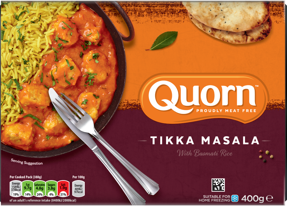 Quorn Tikka Masala with Basmati Rice 