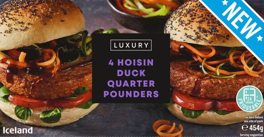 Iceland duck burgers