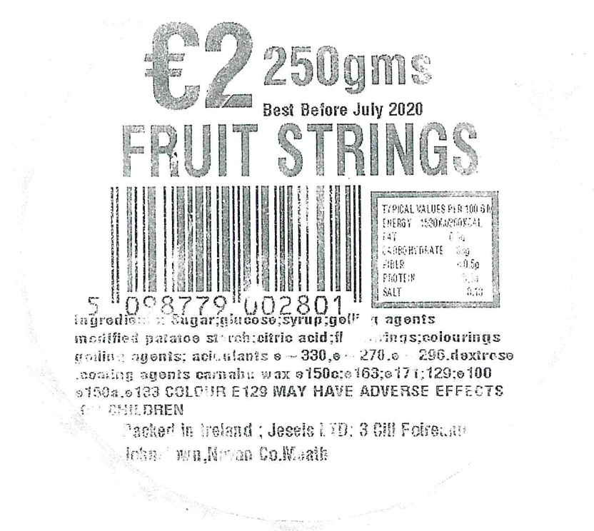 Fruit Strings Sweets